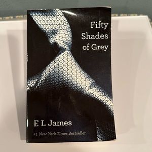 Paperback book; Fifty Shades of Grey, by E L James